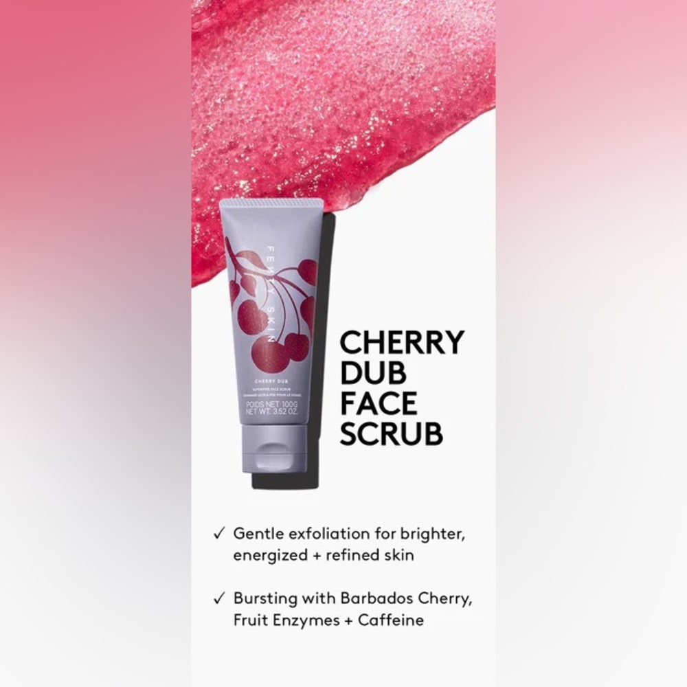 Fenty Beauty Cherry Dub Superfine Face Scrub - Picture 3 of 3